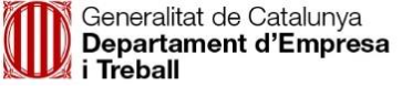 Logotipo del Departament d’Empresa i Treball de la Generalitat de Catalunya